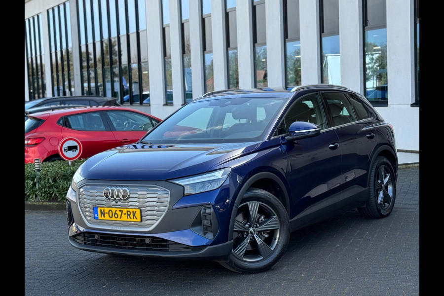 Audi Q4 e-tron 35 AUTOMAAT Edition, camera, navarra bleu, stoelverwarming, digitaal cockpit, 1 e eigenaar, NL auto met nap