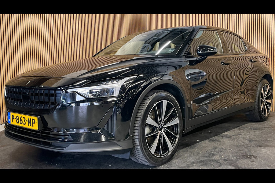 Polestar 2 Long Range Single Motor 78 kWh|XX% SOH|BLACK EDITION|MEMORY|CAMERA|STOEL-,STUURVERW.|ACC|INCL.BTW|1e EIG|NL-AUTO|NAP|