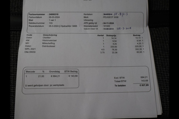 Peugeot 5008 1.2 130 PK AUT. 7-PERS PT ALLURE + TREKHAAK | CARPLAY | CAMERA | SFEERVERL.