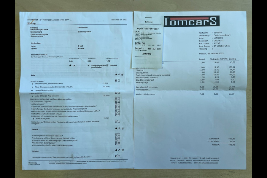 Lynk & Co 01 1.5|10/22|TREKHAAK|BLACK|PANO|ACC|360CAMERA|ANDROID/CARPLAY|STOELVERW|INFINITY AUDIO|MEMORY|ELEK. A-KLEP + INTERIEUR|