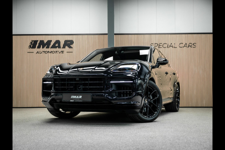 Porsche Cayenne Coupé 3.0 E-Hybrid Black Edition | Sportuitlaat | Stoelverwarming en verkoeling | Sport Chrono |