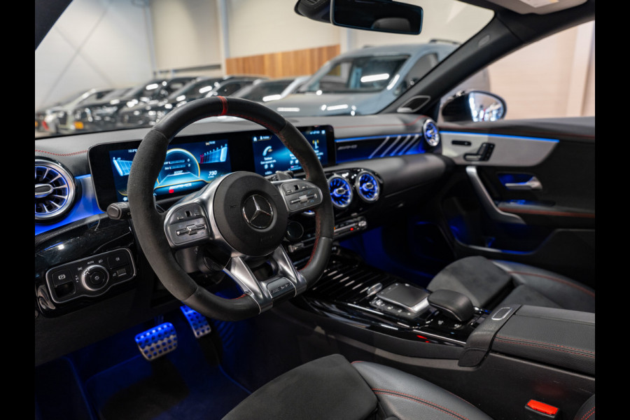 Mercedes-Benz CLA-Klasse 45 AMG 450PK 4MATIC, Pano, Ambiënte Light, Night Pakket, Aero, Widescreen, 360 Camera, Dealer Onderhouden