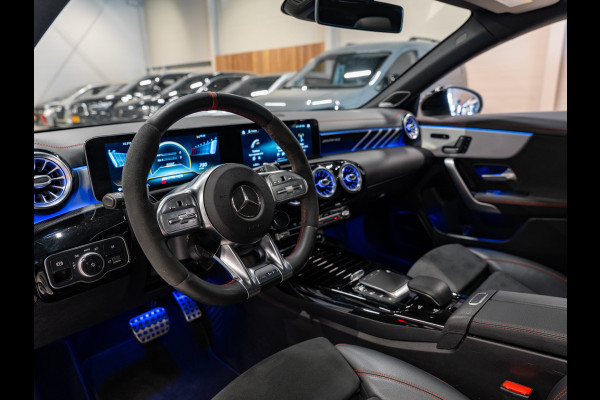 Mercedes-Benz CLA-Klasse 45 AMG 450PK 4MATIC, Pano, Ambiënte Light, Night Pakket, Aero, Widescreen, 360 Camera, Dealer Onderhouden