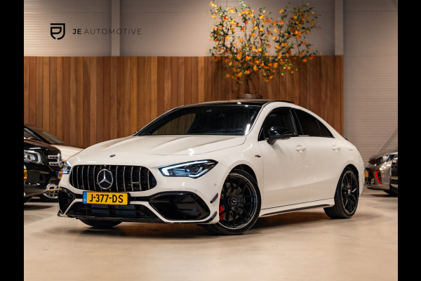 Mercedes-Benz CLA-Klasse 45 AMG 450PK 4MATIC, Pano, Ambiënte Light, Night Pakket, Aero, Widescreen, 360 Camera, Dealer Onderhouden