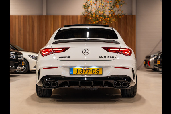 Mercedes-Benz CLA-Klasse 45 AMG 450PK 4MATIC, Pano, Ambiënte Light, Night Pakket, Aero, Widescreen, 360 Camera, Dealer Onderhouden