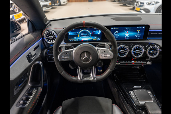 Mercedes-Benz CLA-Klasse 45 AMG 450PK 4MATIC, Pano, Ambiënte Light, Night Pakket, Aero, Widescreen, 360 Camera, Dealer Onderhouden