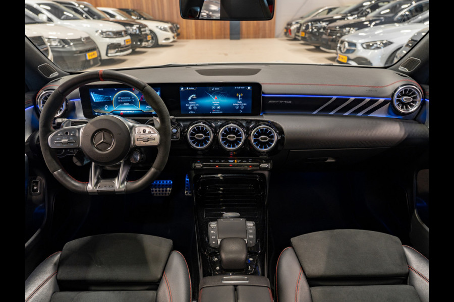 Mercedes-Benz CLA-Klasse 45 AMG 450PK 4MATIC, Pano, Ambiënte Light, Night Pakket, Aero, Widescreen, 360 Camera, Dealer Onderhouden