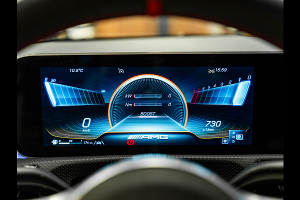 Mercedes-Benz CLA-Klasse 45 AMG 450PK 4MATIC, Pano, Ambiënte Light, Night Pakket, Aero, Widescreen, 360 Camera, Dealer Onderhouden