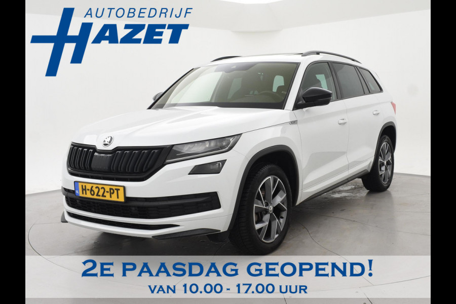 Škoda Kodiaq 1.5 TSI 7-PERS. SPORTLINE + PANORAMA | SFEERVERL. | VIRTUAL COCKPIT | ADAPTIVE CRUISE | MEMORY | STOELVERW.