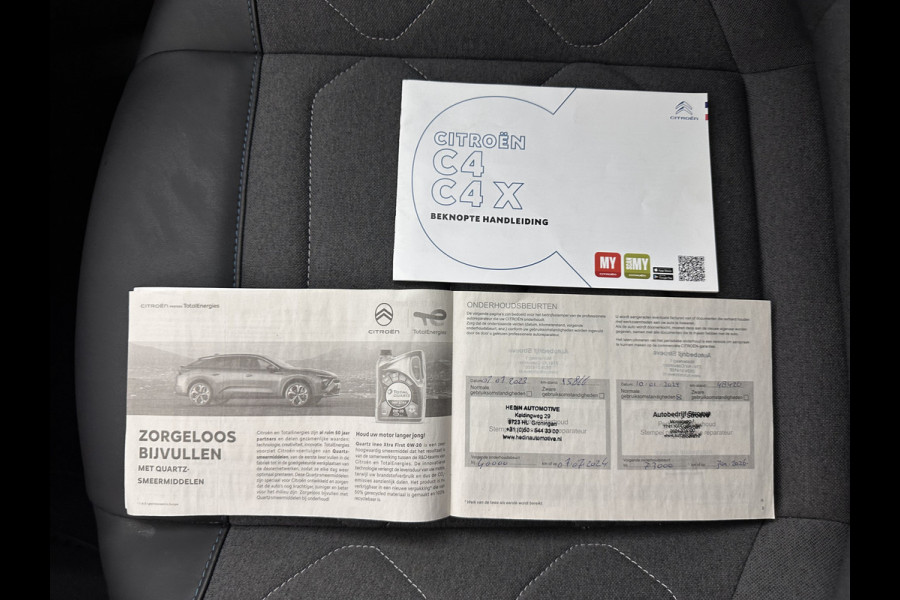 Citroën Ë-C4 X Feel Pack 50 kWh [ 3-Fase-11Kw ] {SOH-91%} (INCL-BTW) *HEATPUMP | FULL-LED | LEATHER-FABRIC | DIGI-COCKPIT | DAB | COMFORTSEATS | CAMERA | ECC | CARPLAY | LANE-ASSIST | PDC | CRUISE | 18''ALU*