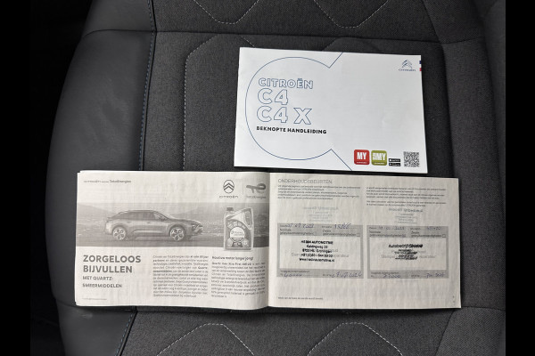 Citroën Ë-C4 X Feel Pack 50 kWh [ 3-Fase-11Kw ] {SOH-91%} (INCL-BTW) *HEATPUMP | FULL-LED | LEATHER-FABRIC | DIGI-COCKPIT | DAB | COMFORTSEATS | CAMERA | ECC | CARPLAY | LANE-ASSIST | PDC | CRUISE | 18''ALU*
