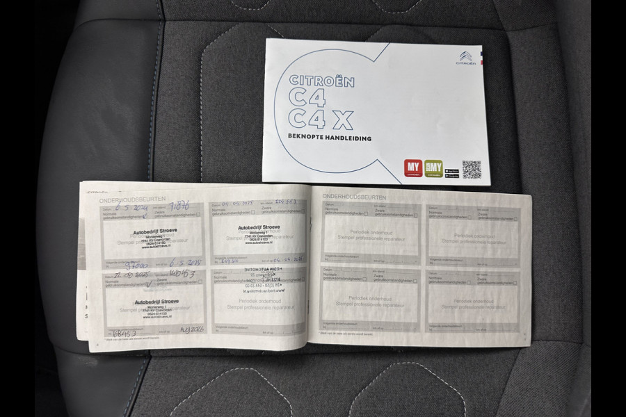 Citroën Ë-C4 X Feel Pack 50 kWh [ 3-Fase-11Kw ] {SOH-91%} (INCL-BTW) *HEATPUMP | FULL-LED | LEATHER-FABRIC | DIGI-COCKPIT | DAB | COMFORTSEATS | CAMERA | ECC | CARPLAY | LANE-ASSIST | PDC | CRUISE | 18''ALU*