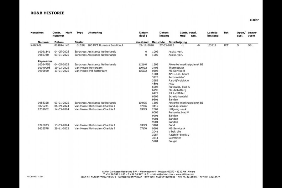 Mercedes-Benz Glb 200 Business Solution AMG 7 persoons | Panoramadak | Trekhaak | Burmester | Sfeerverlichting | Camera |