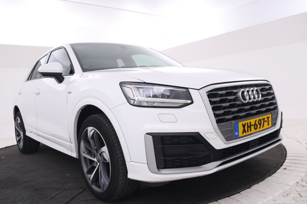 Audi Q2 30 TFSI Sport S-line! Leer, Alles in kleur!