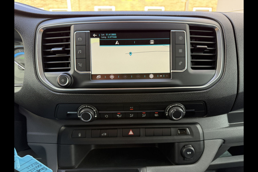 Peugeot e-Expert 75kWh L3H1 330km WLTP 92.9% (SOH) 136PK Snelladen Dubbele Schuif Carplay Climate Control Camera Cruise Control Parkeersensoren