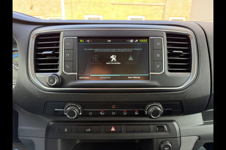 Peugeot e-Expert 75kWh L3H1 330km WLTP 92.9% (SOH) 136PK Snelladen Dubbele Schuif Carplay Climate Control Camera Cruise Control Parkeersensoren