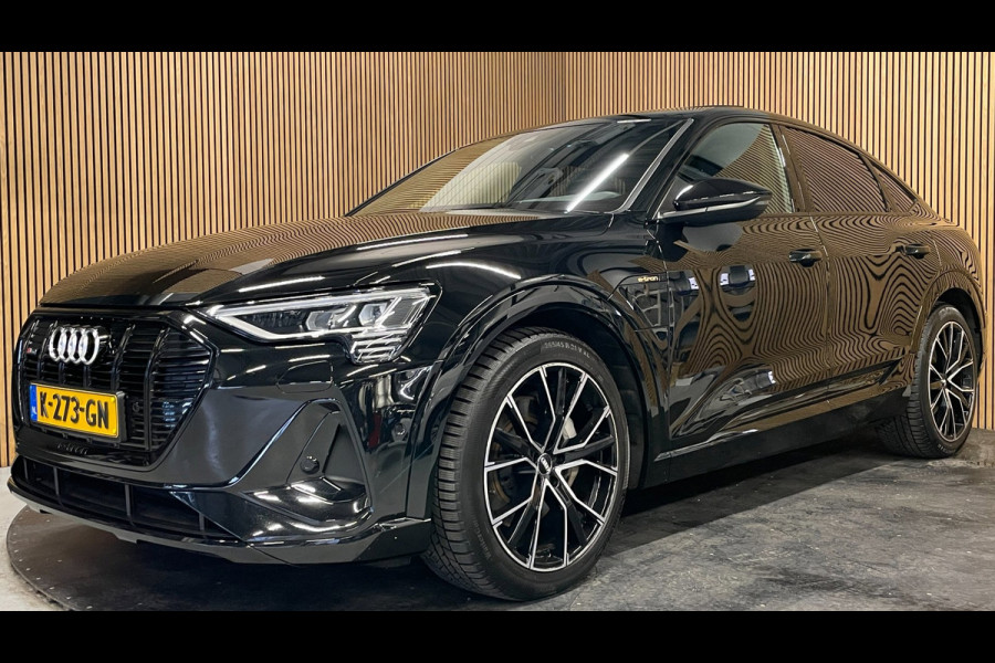 Audi e-tron Sportback 55 Quattro S-Line 95 kWh|90%SOH|PANO|LEDER|AMBIANCE|ACC|MEMORY|CAMERA|CARLAY/ANDROID|STOELVERW|NL|NAP|1EIG|