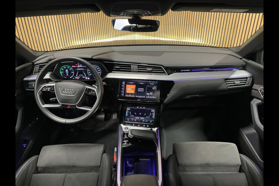 Audi e-tron Sportback 55 Quattro S-Line 95 kWh|90%SOH|PANO|LEDER|AMBIANCE|ACC|MEMORY|CAMERA|CARLAY/ANDROID|STOELVERW|NL|NAP|1EIG|