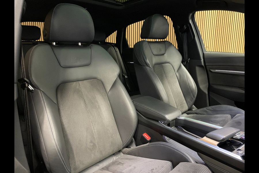 Audi e-tron Sportback 55 Quattro S-Line 95 kWh|90%SOH|PANO|LEDER|AMBIANCE|ACC|MEMORY|CAMERA|CARLAY/ANDROID|STOELVERW|NL|NAP|1EIG|