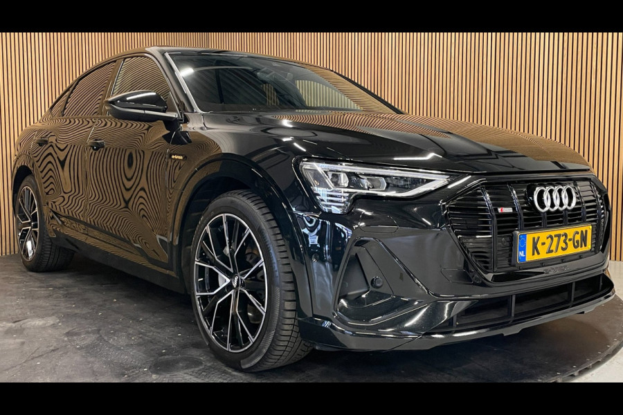 Audi e-tron Sportback 55 Quattro S-Line 95 kWh|90%SOH|PANO|LEDER|AMBIANCE|ACC|MEMORY|CAMERA|CARLAY/ANDROID|STOELVERW|NL|NAP|1EIG|