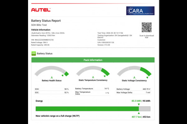 Audi e-tron Sportback 55 Quattro S-Line 95 kWh|90%SOH|PANO|LEDER|AMBIANCE|ACC|MEMORY|CAMERA|CARLAY/ANDROID|STOELVERW|NL|NAP|1EIG|