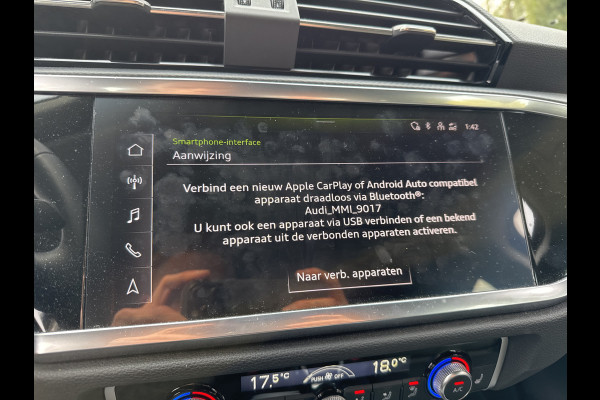 Audi Q3 Sportback 45 TFSI e 245PK BUSINESS EDITION CARPLAY/ACC/STUURVERW.