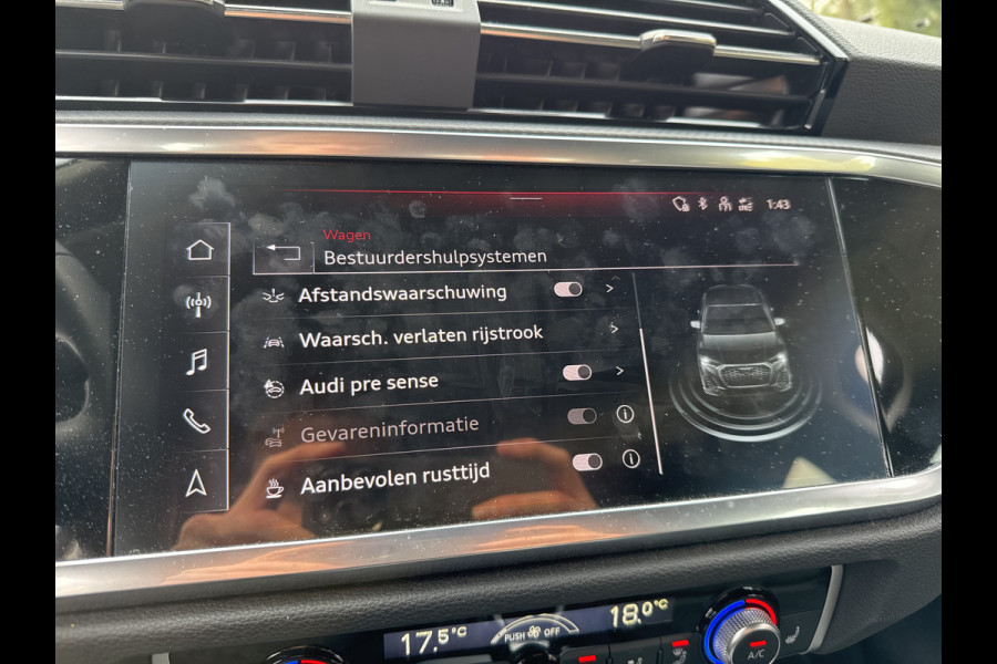 Audi Q3 Sportback 45 TFSI e 245PK BUSINESS EDITION CARPLAY/ACC/STUURVERW.