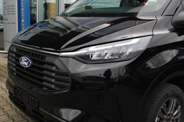 Ford Transit Custom 340 2.5 PHEV L2H1 Limited 233pk | Kombi | Incl. BTW/BPM | Dubbele zijschuifdeur | Privacy Glass | Inklapbare trekhaak | 17 inch lichtmetalen velgen | Driver Assistance Pack Premium | Verwarmbaar stuurwiel