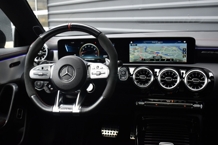 Mercedes-Benz CLA-Klasse AMG 45 S 4MATIC+ 421pk Shooting Brake | Pano | ACC | Burmester | 360 Camera | Multibeam LED | AMG Night Pack |