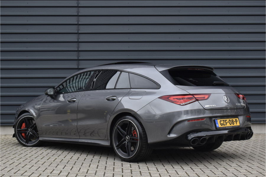 Mercedes-Benz CLA-Klasse AMG 45 S 4MATIC+ 421pk Shooting Brake | Pano | ACC | Burmester | 360 Camera | Multibeam LED | AMG Night Pack |