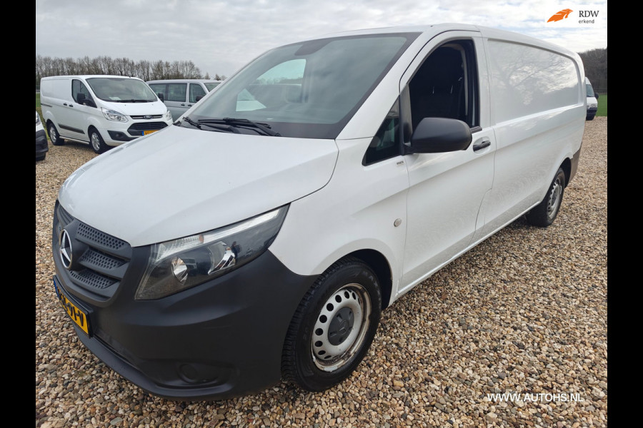 Mercedes-Benz Vito 110 CDI Extra Lang , apk maart 2027 , airco , camera , cruise , Euro 6 , 2e Eig.