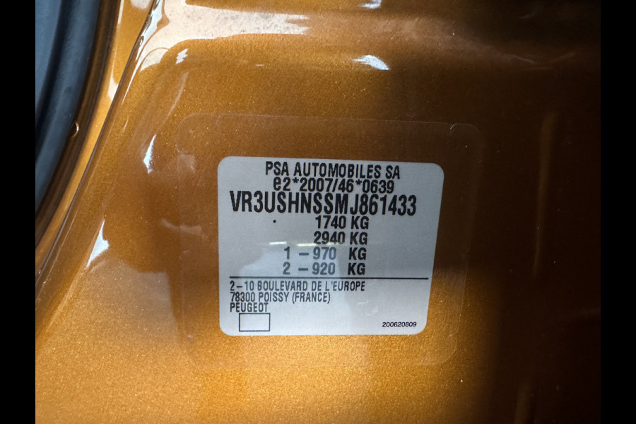 Peugeot 2008 1.2 PureTech Blue Lease Active (INCL-BTW) Aut. *FULL-LED | NAVI-FULLMAP | DIGI-COCKPIT | HEATED-SPORTSEATS | CAMERA | SHIFTPADDLES | ECC | PDC | CRUISE | CARPLAY  | TOWBAR | 16"ALU*