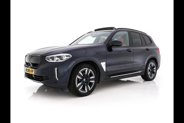 BMW iX3 High Executive 80 kWh [ 3-Fase -11kW] {SOH-98%} (INCL-BTW) Aut. *PANO | LEATHER | HARMAN/KARDON | FULL-LED | BLINDSPOT | MEMORY-PACK | DIGI-COCKPIT | HEATED-SPORTSEATS | KEYLESS | TOPVIEW | DAB+ | NAVI-FULLMAP | HEAD-UP | ...