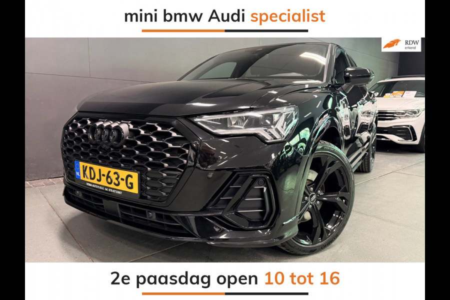 Audi Q3 Sportback 45 TFSI e 3X S-LINE BLACK-LINE 20''RS SOH-TEST/NAVI/DAB/CARPLAY/CAM/KEY-LESS/V-COCKPIT/LED//