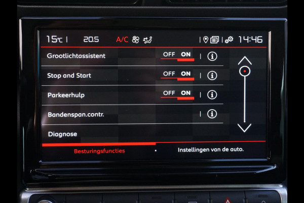 Citroën C3 Aircross 1.2 PureTech Shine Pack Business Grib control