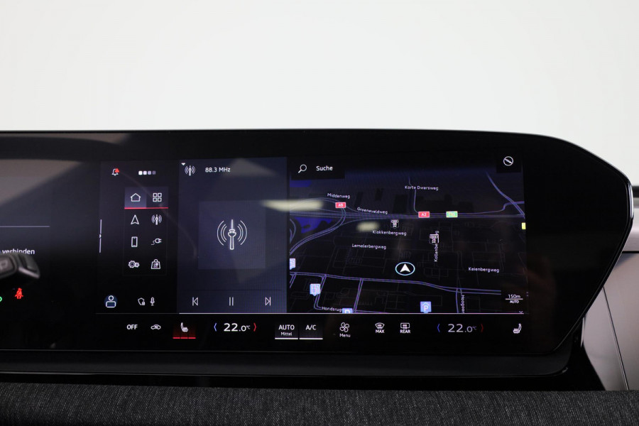 Audi Q6 e-tron S edition performance 100 kWh 306pk |  360° Camera | Adaptive cruise control | Matrix ledkoplampen  | stoelverwarming voor en achter | Comfortpakket