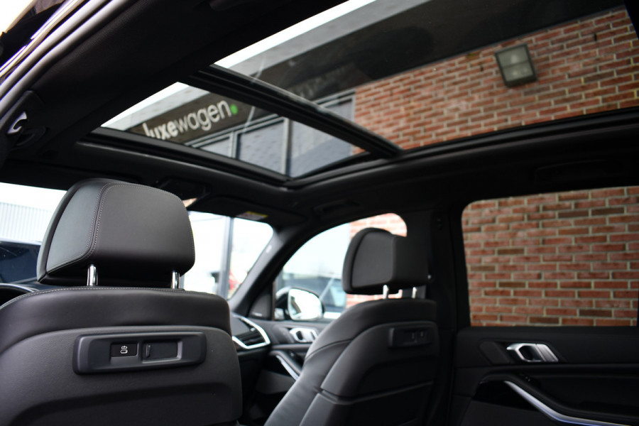 BMW X5 xDrive40d M-Sport 7pers Pano Luchtv ACC Trekh H/K HUD 22inch 4WS Comf-seat