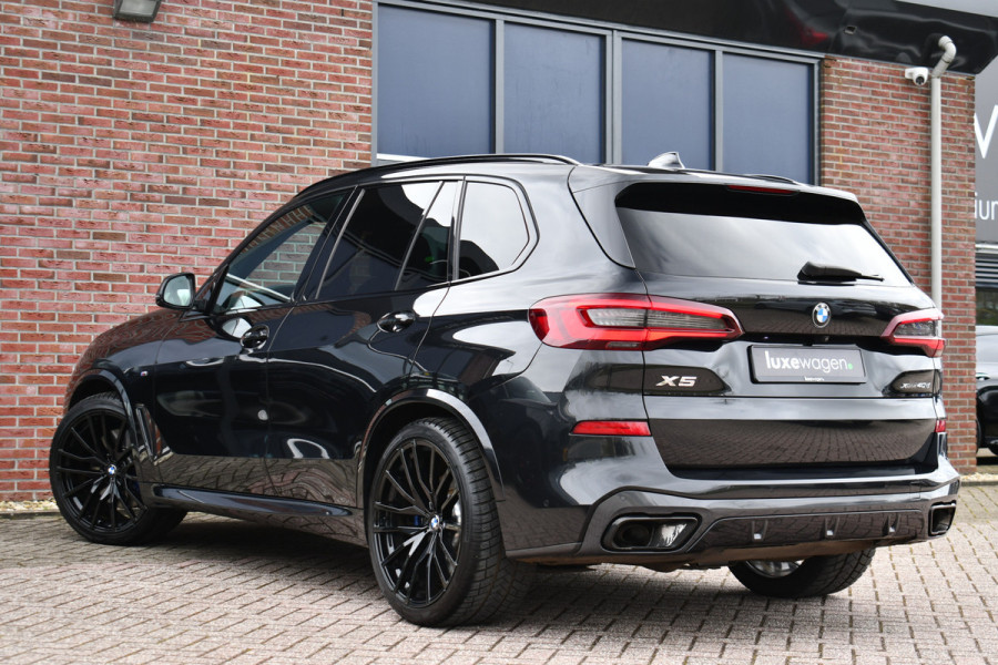 BMW X5 xDrive40d M-Sport 7pers Pano Luchtv ACC Trekh H/K HUD 22inch 4WS Comf-seat