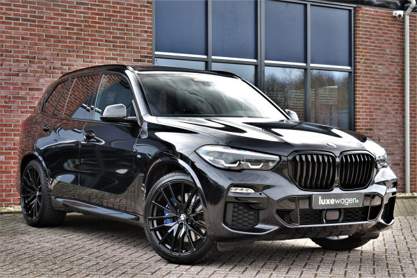 BMW X5 xDrive40d M-Sport 7pers Pano Luchtv ACC Trekh H/K HUD 22inch 4WS Comf-seat