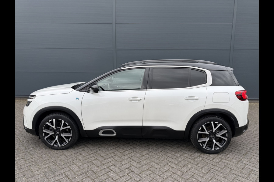 Citroën C5 Aircross 225pk Hybrid Shine (Elektrisch Schuifdak - Leder incl verwarming/massage/geheugen - Trekhaak - Elektrische Klep - 360gr Camera -