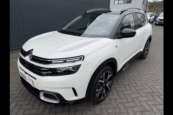 Citroën C5 Aircross 225pk Hybrid Shine (Elektrisch Schuifdak - Leder incl verwarming/massage/geheugen - Trekhaak - Elektrische Klep - 360gr Camera -