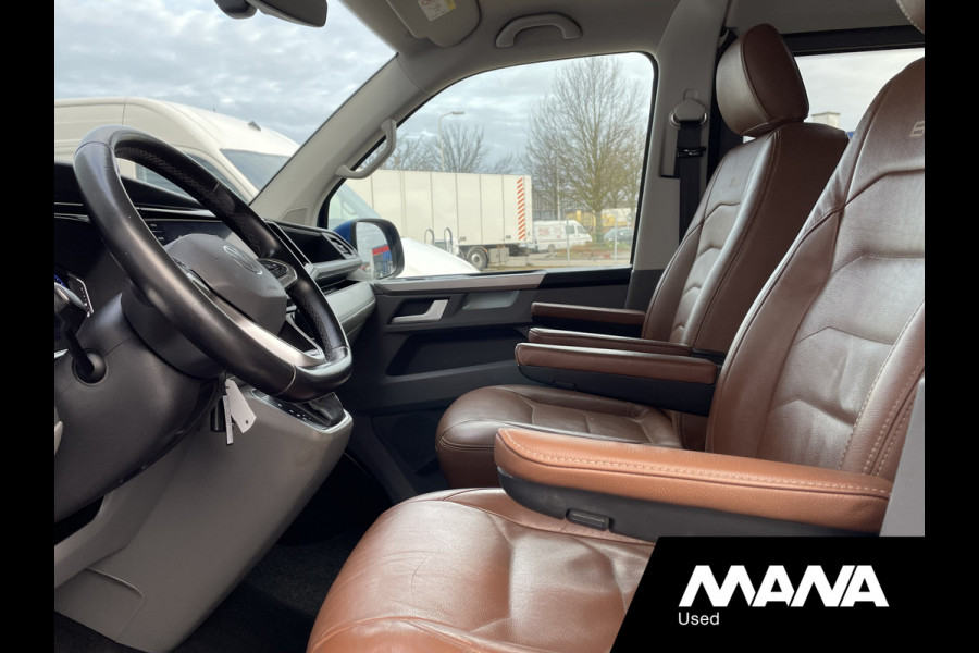 Volkswagen Transporter 2.0TDI L2H1 199PK DC BULLI Automaat Lederen bekleding Camera Cruise Airco Stoelverwarming LED