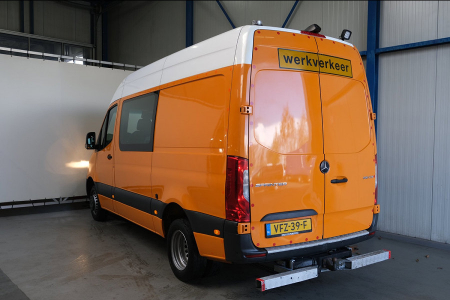 Mercedes-Benz Sprinter 516 2.2 CDI L2H2 DC EURO VI-D - N.A.P. Airco, Cruise, PDC, Camera, Trekhaak.