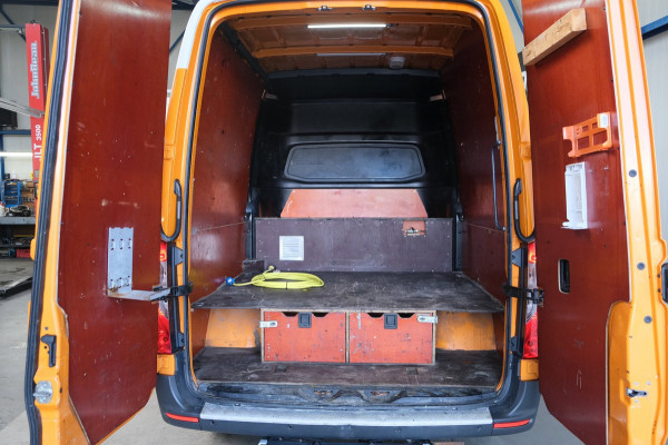 Mercedes-Benz Sprinter 516 2.2 CDI L2H2 DC EURO VI-D - N.A.P. Airco, Cruise, PDC, Camera, Trekhaak.
