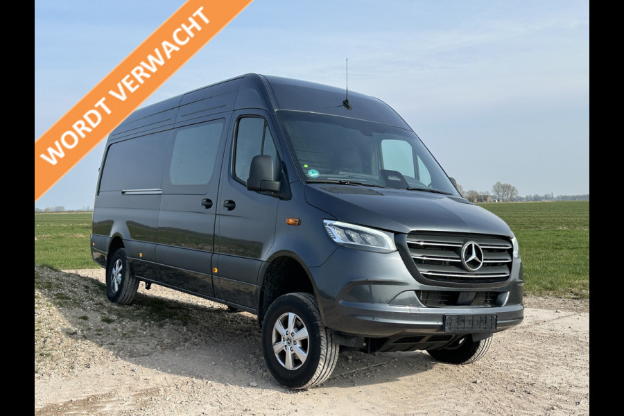 Mercedes-Benz Sprinter 319 CDI 191 PK 4x4 AUTOMAAT FACELIFT BPM VRIJ !! / 9G-TRONIC / L3H2 / STUUR EN STOELVERWARMING / 2.8 TONS TREKHAAK / CAMERA / AD