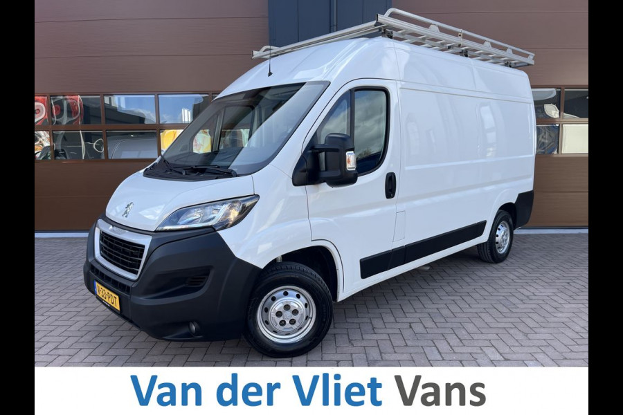 Peugeot Boxer 335 2.0 BlueHDI L2H2 Pro 3p Lease €287 p/m, Imperiaal, Inrichting, Airco, Camera, PDC, Cruise controle, Onderhoudshistorie aanwezig