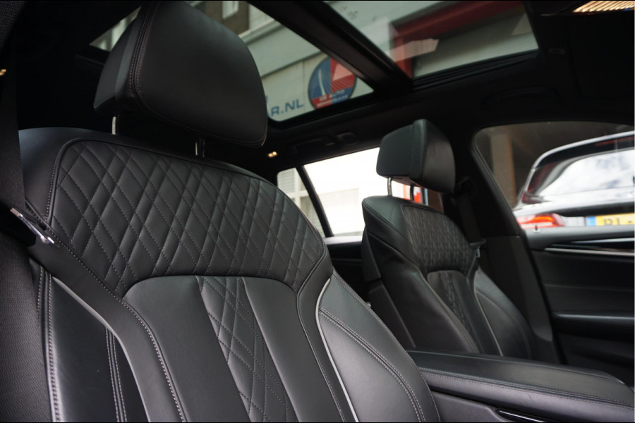 BMW 5 Serie Touring 530i High Executive Sport Line | PANO * HUD * Sfeerverlichting * Adaptive + Lane * Wegklapbare trekhaak * Comfortzetels * BMW onderhouden *