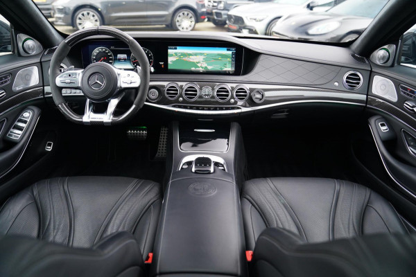Mercedes-Benz S-Klasse AMG 63 4Matic+ Lang Premium Plus | Burmester 3D | Panorama | Massage stoelen | Stoelkoeling | Carbon |