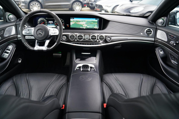 Mercedes-Benz S-Klasse AMG 63 4Matic+ Lang Premium Plus | Burmester 3D | Panorama | Massage stoelen | Stoelkoeling | Carbon |