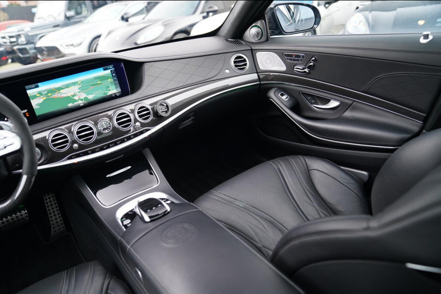Mercedes-Benz S-Klasse AMG 63 4Matic+ Lang Premium Plus | Burmester 3D | Panorama | Massage stoelen | Stoelkoeling | Carbon |